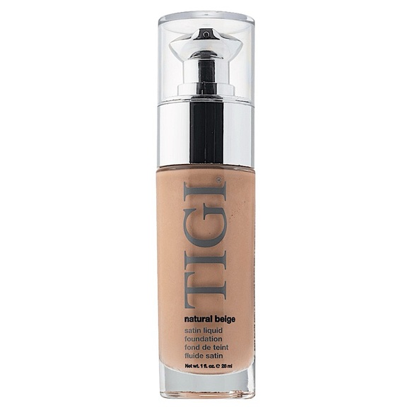 TIGI Cosmetics Natural Beige Satin Liquid Foundation 1oz - Picture 1 of 1